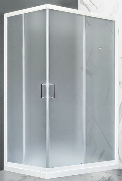 Душевой уголок Royal Bath HPD 85x100см белый RB1085HPD-C