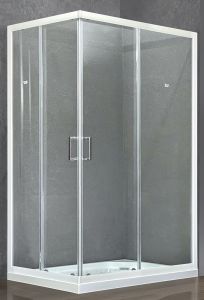Душевой уголок Royal Bath HPD 75x100см белый RB1075HPD-T