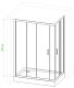 Душевой уголок Royal Bath HPD 100x120см белый RB1210HPD-T