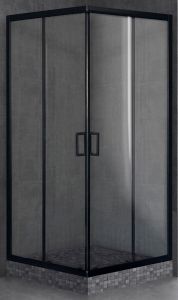 Душевой уголок Royal Bath HPD 110x120см чёрный RB12110HPD-T-BL