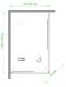 Душевой уголок Royal Bath HPD 75x115см белый RB11575HPD-C