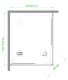 Душевой уголок Royal Bath HPD 95x115см белый RB11595HPD-T