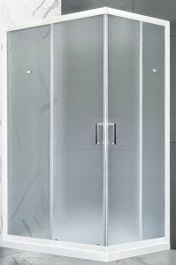 Душевой уголок Royal Bath HPD 75x115см белый RB11575HPD-C