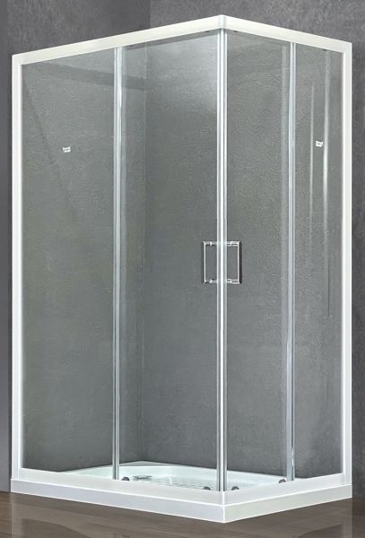 Душевой уголок Royal Bath HPD 85x120см белый RB1285HPD-T