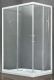 Душевой уголок Royal Bath HPD 75x120см белый RB1275HPD-T