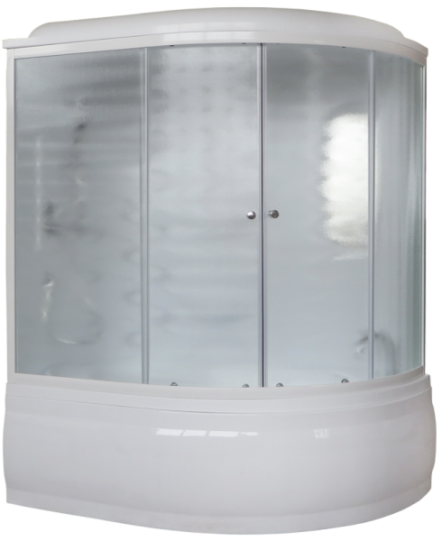 Душевой бокс Royal Bath ALP левый стекло матовое 170x100см RB170ALP-C-L