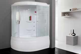 Душевой бокс Royal Bath ALP правый стекло матовое 170x100см RB170ALP-C-R