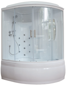 Душевой бокс Royal Bath ALP левый стекло прозрачное 170x100см RB170ALP-T-L