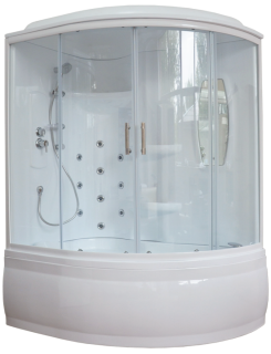 Душевой бокс Royal Bath ALP левый стекло прозрачное 170x100см RB170ALP-T-L Душевой бокс Royal Bath ALP левый стекло прозрачное 170x100см RB170ALP-T-L