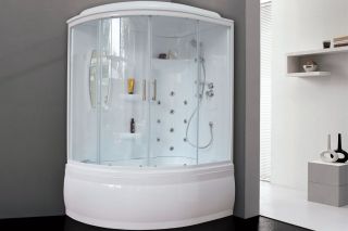 Душевой бокс Royal Bath ALP правый стекло прозрачное 170x100см RB170ALP-T-R