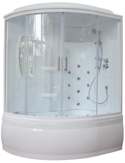 Душевой бокс Royal Bath ALP правый стекло прозрачное 170x100см RB170ALP-T-R