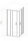 Душевой уголок Royal Bath HPD 95x100см белый RB1095HPD-C