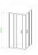 Душевой уголок Royal Bath HPD 85x95см белый RB9585HPD-C