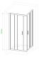 Душевой уголок Royal Bath HPD 75x90см белый RB9075HPD-C