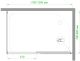 Душевой уголок Royal Bath 120x80см правый хром RB8012B-R
