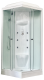 Душевая кабина Royal Bath HP стекло белое/прозрачное 80x80см RB80HP7-WT