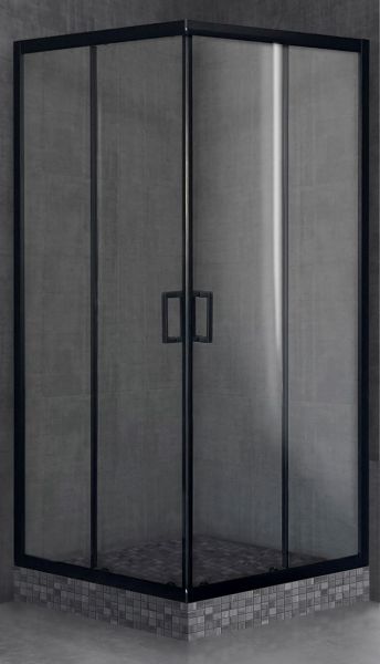Душевой уголок Royal Bath HPD 80x80см чёрный RB80HPD-T-BL