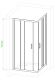 Душевой уголок Royal Bath HPD 90x90см чёрный RB90HPD-T-BL