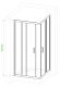 Душевой уголок Royal Bath HPD 90x90см чёрный RB90HPD-C-BL