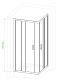 Душевой уголок Royal Bath HPD 110x100см чёрный RB1110HPD-C-BL