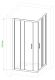 Душевой уголок Royal Bath HPD 100x90см чёрный RB9100HPD-T-BL
