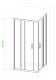 Душевой уголок Royal Bath HPD 110x100см чёрный RB1110HPD-T-BL