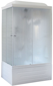 Душевая кабина Royal Bath BP правая стекло матовое 100x80см RB8100BP1-M-R
