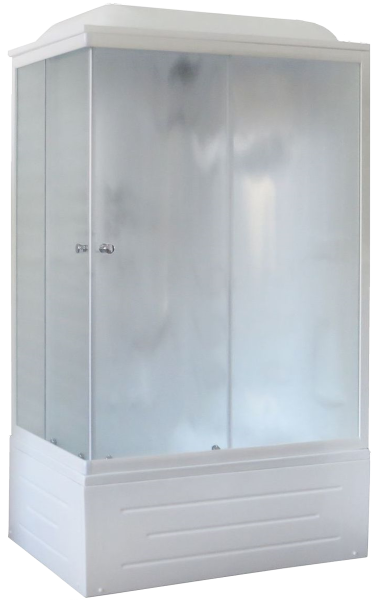 Душевая кабина Royal Bath BP правая стекло матовое 100x80см RB8100BP1-M-R