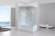 Душевая кабина Royal Bath BP левая стекло матовое 100x80см RB8100BP1-M-L