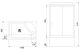 Душевая кабина Royal Bath BP правая стекло матовое 100x80см RB8100BP1-M-R