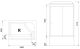 Душевая кабина Royal Bath BP правая стекло прозрачное 100x80см RB8100BP1-T-R