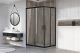 Душевой уголок Royal Bath HPD 100x80см чёрный RB8100HPD-T-BL
