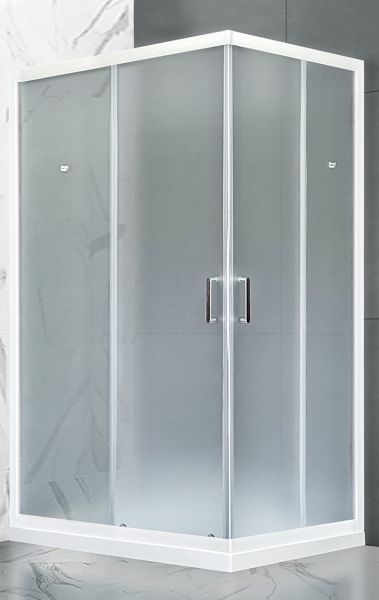 Душевой уголок Royal Bath HPD 100x115см белый RB11510HPD-C