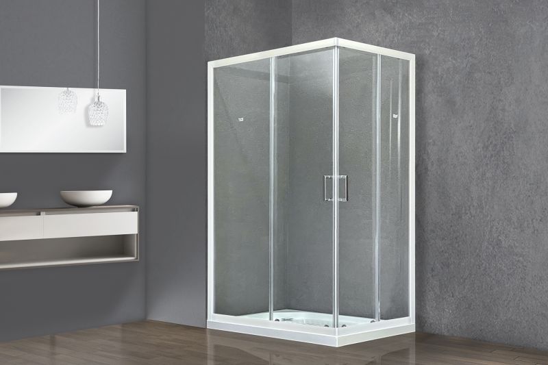 Душевой уголок Royal Bath HPD 100x120см белый RB1210HPD-T