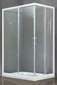 Душевой уголок Royal Bath HPD 85x115см белый RB11585HPD-T