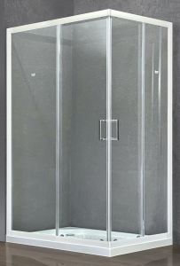 Душевой уголок Royal Bath HPD 100x115см белый RB11510HPD-T