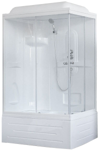 Душевая кабина Royal Bath BP левая стекло прозрачное 100x80см RB8100BP1-T-L