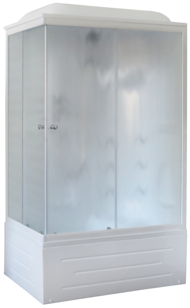 Душевая кабина Royal Bath BP правая стекло матовое 100x80см RB8100BP2-M-R