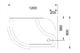 Душевой поддон Royal Bath 120x80см правый белый RB8120BK-R