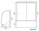 Душевая кабина Royal Bath BK правая стекло прозрачное 120x80см RB8120BK1-T-R Душевая кабина Royal Bath BK правая стекло прозрачное 120x80см RB8120BK1-T-R