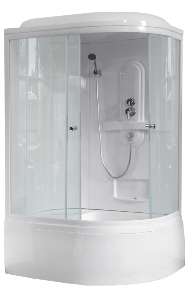 Душевая кабина Royal Bath BK левая стекло прозрачное 120x80см RB8120BK1-T-L Душевая кабина Royal Bath BK левая стекло прозрачное 120x80см RB8120BK1-T-L