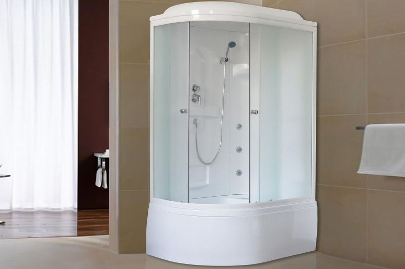 Душевая кабина Royal Bath BK правая стекло матовое 120x80см RB8120BK2-M-R Душевая кабина Royal Bath BK правая стекло матовое 120x80см RB8120BK2-M-R