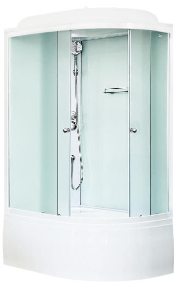 Душевая кабина Royal Bath BK левая стекло белое/матовое 120x80см RB8120BK5-WC-L Душевая кабина Royal Bath BK левая стекло белое/матовое 120x80см RB8120BK5-WC-L
