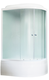 Душевая кабина Royal Bath BK левая стекло белое/матовое 120x80см RB8120BK5-WC-L Душевая кабина Royal Bath BK левая стекло белое/матовое 120x80см RB8120BK5-WC-L