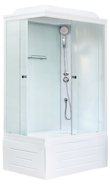Душевая кабина Royal Bath BP правая стекло белое/матовое 120x80см RB8120BP5-WC-R Душевая кабина Royal Bath BP правая стекло белое/матовое 120x80см RB8120BP5-WC-R
