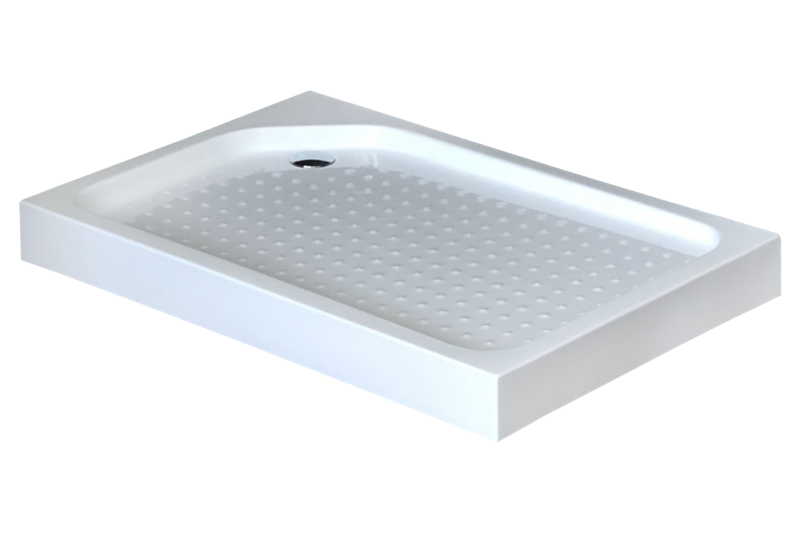Душевой поддон Royal Bath 120x80см левый белый RB8120HP-L