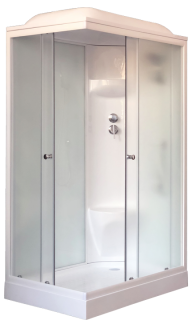 Душевая кабина Royal Bath HP правая стекло белое/матовое 120x80см RB8120HP6-WC-R Душевая кабина Royal Bath HP правая стекло белое/матовое 120x80см RB8120HP6-WC-R