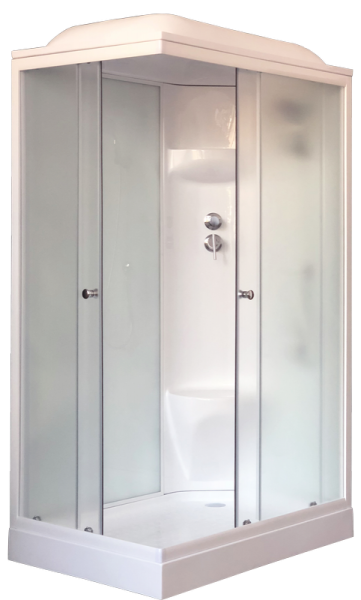 Душевая кабина Royal Bath HP правая стекло белое/матовое 120x80см RB8120HP6-WC-R Душевая кабина Royal Bath HP правая стекло белое/матовое 120x80см RB8120HP6-WC-R