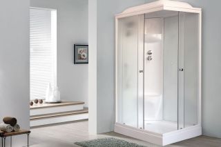 Душевая кабина Royal Bath HP левая стекло белое/матовое 120x80см RB8120HP6-WC-L Душевая кабина Royal Bath HP левая стекло белое/матовое 120x80см RB8120HP6-WC-L
