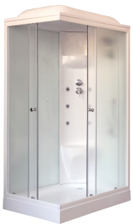 Душевая кабина Royal Bath HP правая стекло белое/матовое 120x80см RB8120HP7-WC-R Душевая кабина Royal Bath HP правая стекло белое/матовое 120x80см RB8120HP7-WC-R